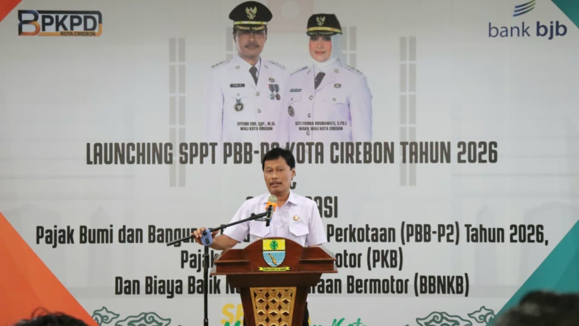 Launching PBB-P2 2026, Pemkot Cirebon Hadirkan Relaksasi Pajak dan Layanan Publik yang Transparan