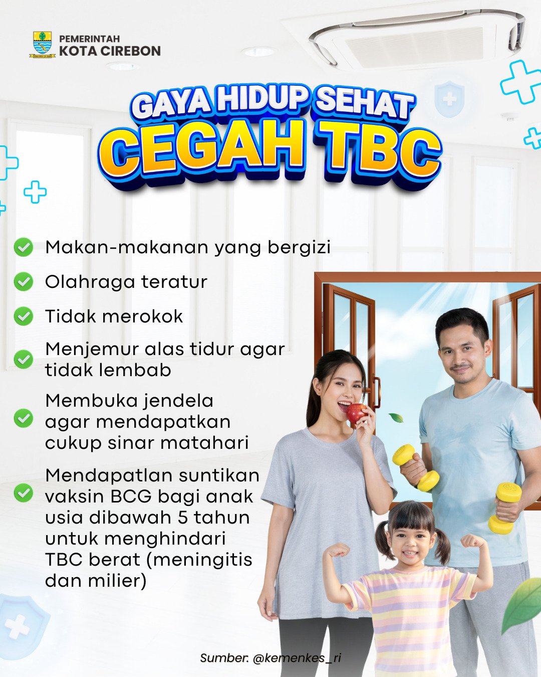 Gaya Hidup Sehat Cegah TBC