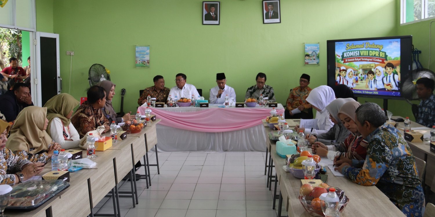 Kunjungan Komisi VIII DPR RI ke Sekolah Rakyat Terintegrasi Kota Cirebon