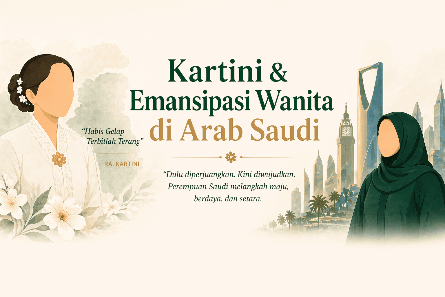 Jejak Emansipasi Perempuan dari Indonesia ke Arab Saudi