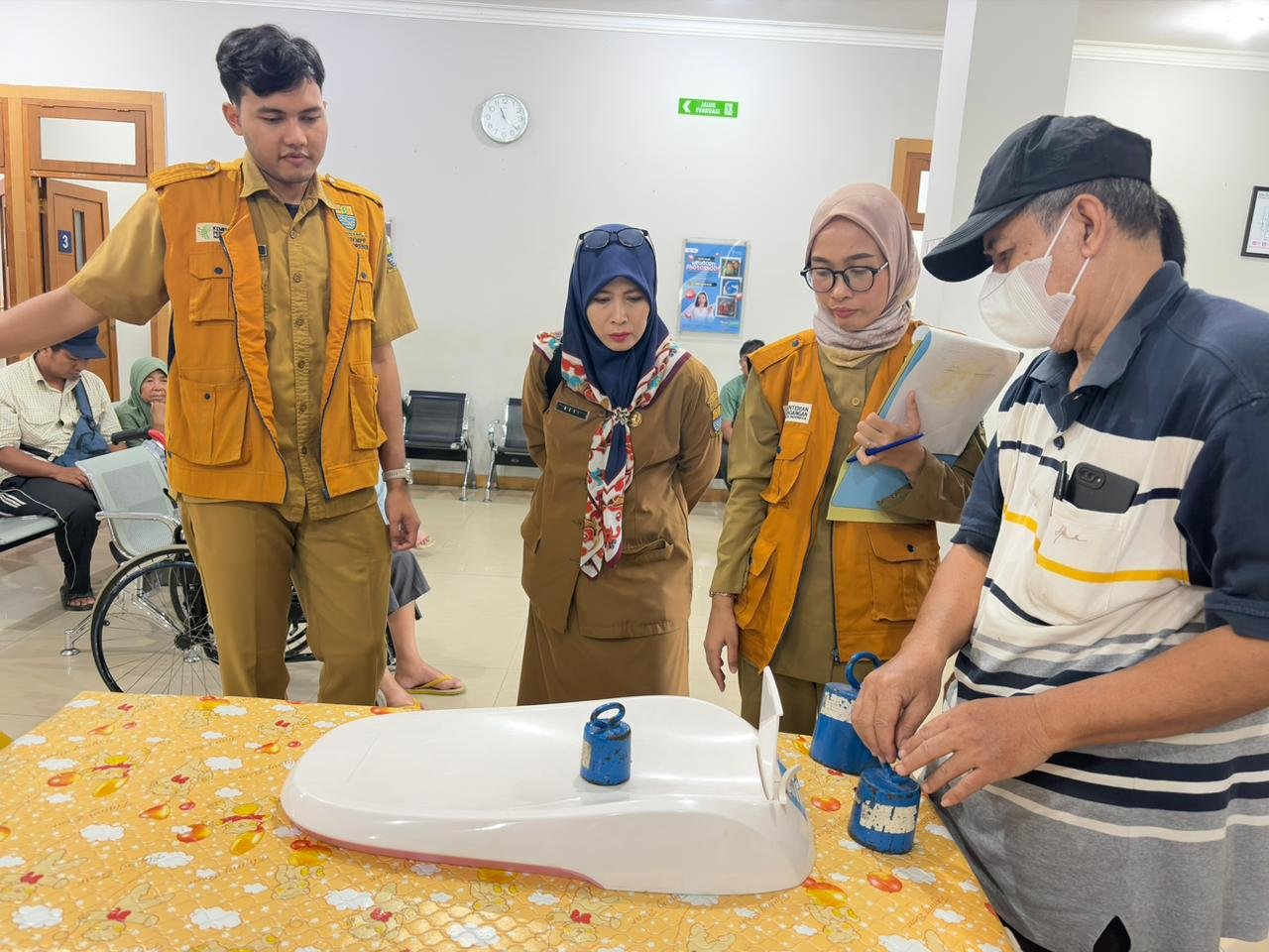 Bidang Kemetrologian Laksanakan Tera Ulang UTTP di RS Putera Bahagia