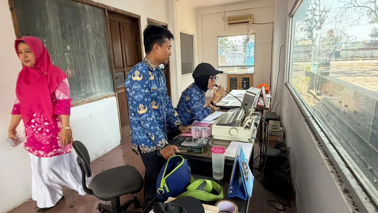 Bidang Kemetrologian DKUKMPP Laksanakan Tera Ulang Timbangan Jembatan Elektronik Milik PT Global Interinti Industry