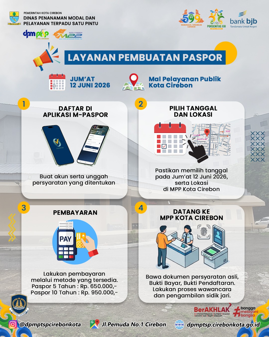 Pengumuman pembuatan passpor