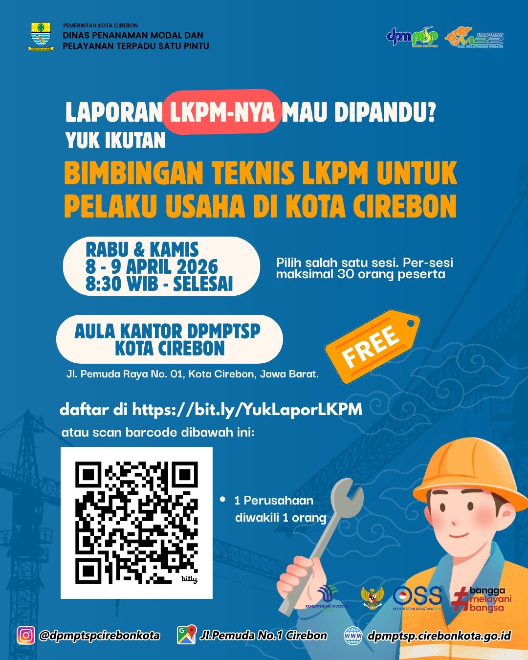 Bimbingan Teknis LKPM Tahun 2026