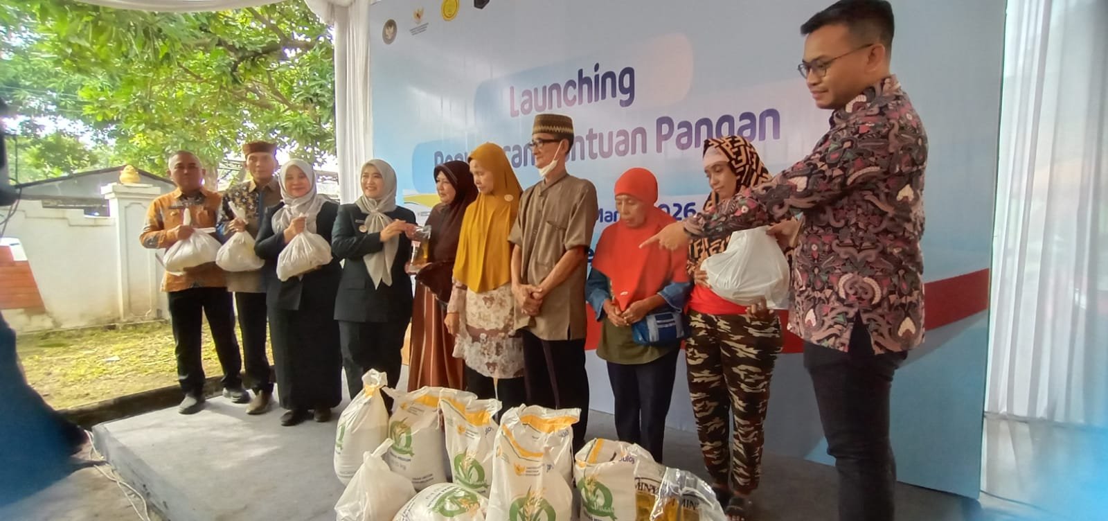 Launching Bantuan Pangan Beras Periode Februari-Maret 2026