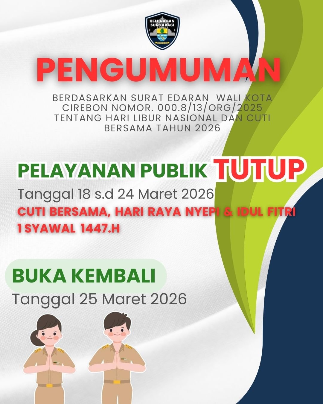 Pengumuman Pelayanan Publik