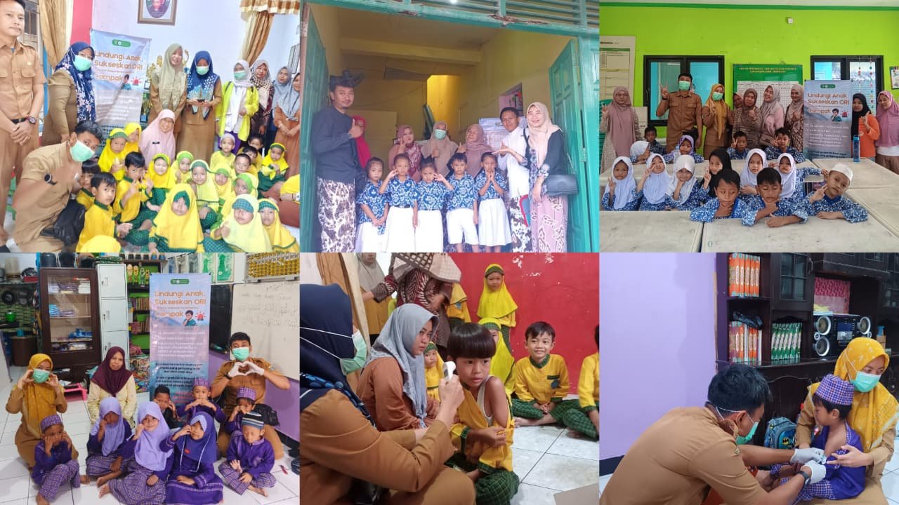 Respons Cepat Temuan Kasus: Puskesmas Laksanakan ORI Campak di Lingkungan PAUD-TK