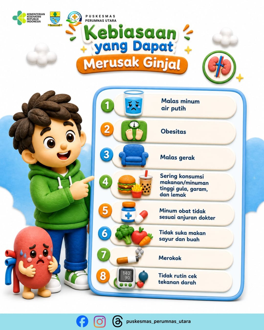 Stop Kebiasaan Ini Kalau Mau Ginjalmu Tetap Sehat!