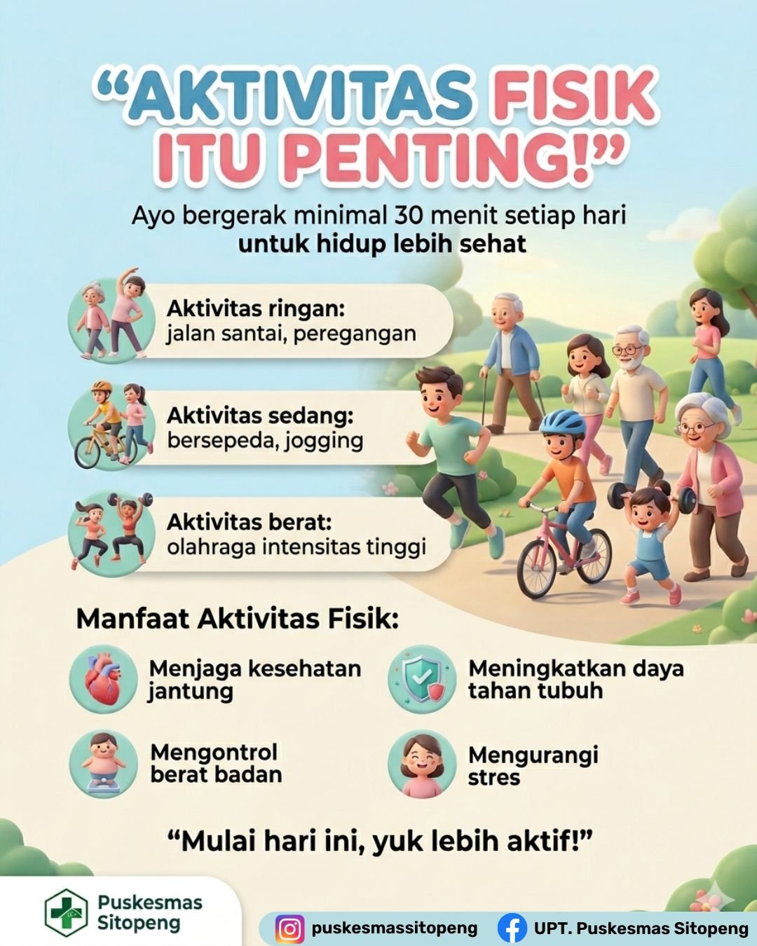 Aktivitas Fisik Itu Penting