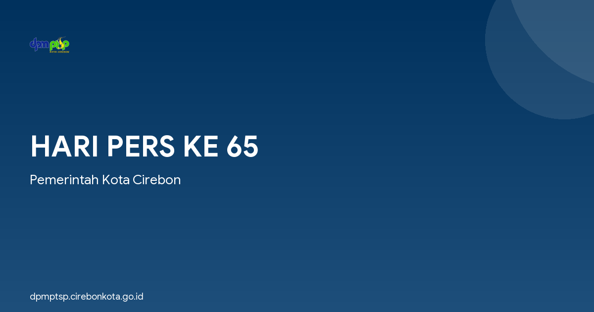 HARI PERS KE 65