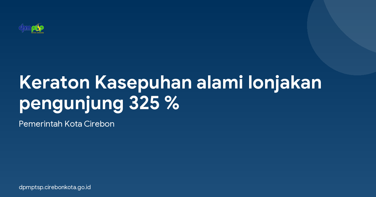 Keraton Kasepuhan alami lonjakan pengunjung 325 %