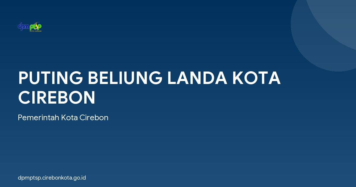 PUTING BELIUNG LANDA KOTA CIREBON
