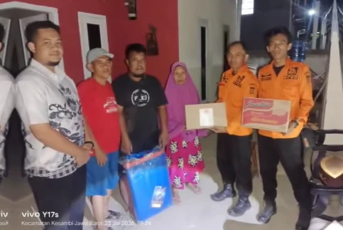 Monitoring Rumah Warga yang terkena Musibah