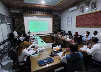 Kegiatan Rapat Peta Potensi Investasi Kota Cirebon yang diselenggarakan oleh Bidang Pengembangan Iklim Penanaman Modal DPMPTSP Kota Cirebon