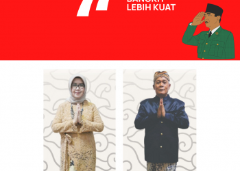 DIRGAHAYU REPUBLIK INDONESIA KE 77  ” Pulih Lebih Cepat, Bangkit Lebih Kuat