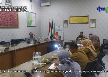 DPMPTSP Kota Cirebon Menerima kunjungan kerja dari Komisi Informasi Kota Cirebon