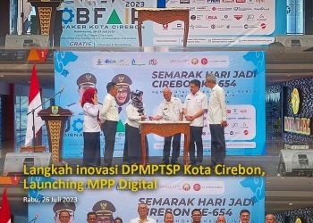 Langkah Inovasi DPMPTSP Kota Cirebon Launching MPP Digital