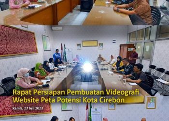 Rapat Persiapan Pembuatan Videografi Website Peta Potensi Kota Cirebon