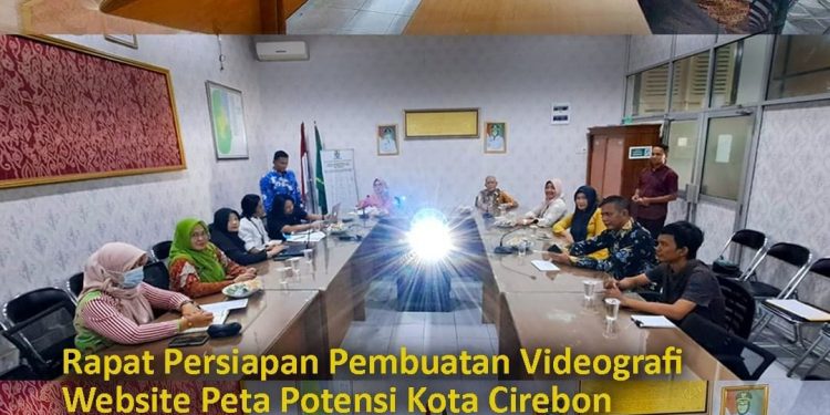 Rapat Persiapan Pembuatan Videografi Website Peta Potensi Kota Cirebon