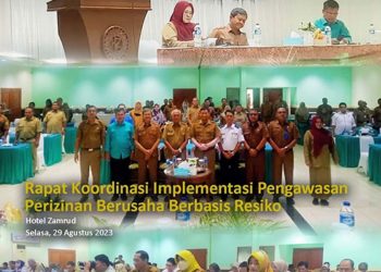 Rapat Koordinasi Implementasi Pengawasan Perizinan Berusaha Berbasis Resiko di Kota Cirebon