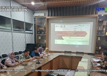 Kunjungan kerja BAPETEN Ke DPMPTSP Kota Cirebon