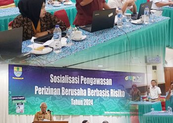 SOSIALISASI IMPLEMENTASI PENGAWASAN PERIZINAN BERUSAHA BERBASIS RISIKO KOTA CIREBON TAHUN 2024″.