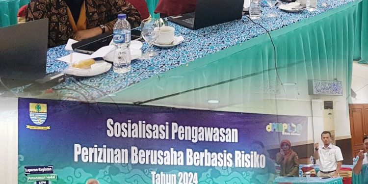 SOSIALISASI IMPLEMENTASI PENGAWASAN PERIZINAN BERUSAHA BERBASIS RISIKO KOTA CIREBON TAHUN 2024″.