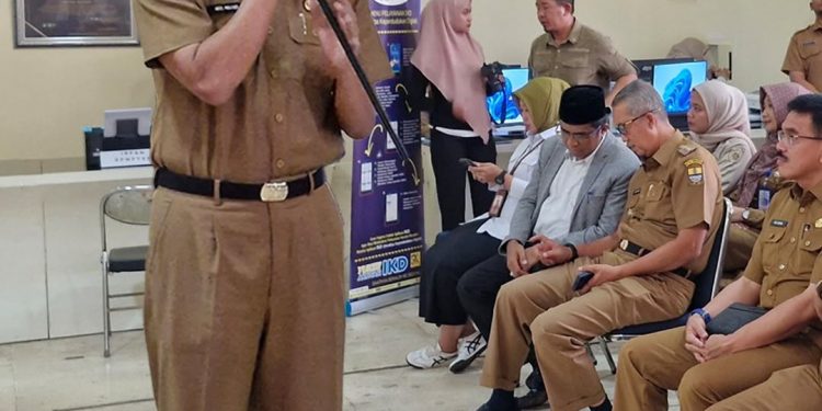 Pemerintah Kota Cirebon melakukan Soft Launching MPP (Mal Pelayanan Publik) di Gedung Wanita, Jalan Pemuda Nomor 1 Kota Cirebon