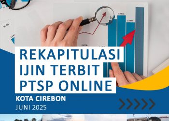 Rekapitulasi Izin Terbit PTSP Online Kota Cirebon Bulan Juni