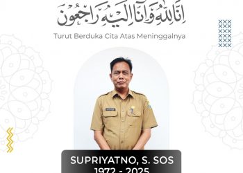 Inna lillahi wa inna ilaihi roji’un Turut berduka cita atas meninggalnya Supriyatno, S.Sos (Boy).