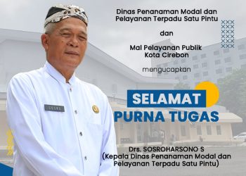 Selamat purna tugas kepala Dinas Penanaman Modal dan Pelayanan  Terpadu Satu Pintu