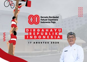 Dirgahayu Republik Indonesia ke-80 Bersama kita bangun Negeri yang menjunjung keadilan Merdeka  Bersatu Berdaulat Rakyat Sejahtera Indonesia Maju