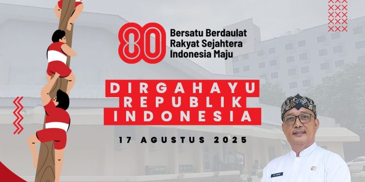 Dirgahayu Republik Indonesia ke-80 Bersama kita bangun Negeri yang menjunjung keadilan Merdeka  Bersatu Berdaulat Rakyat Sejahtera Indonesia Maju