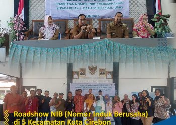 Road show NIB (Nomor Induk Berusaha) di Lima Kecamatan Kota Cirebon